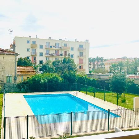 Les Palmiers - Appartement Avec Piscine Proche Plages - Wifi Et Clim Антиб Екстериор снимка