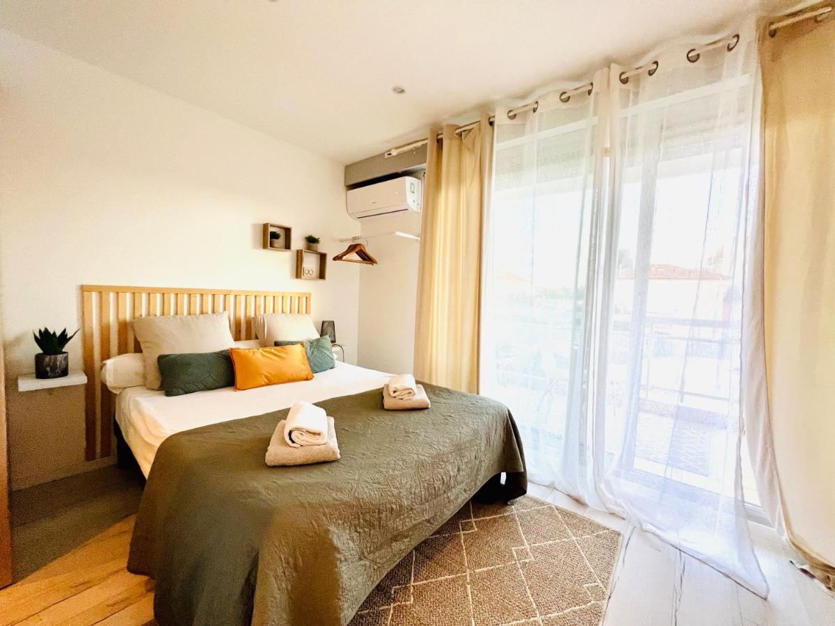 Les Palmiers - Appartement Avec Piscine Proche Plages - Wifi Et Clim Антиб Екстериор снимка